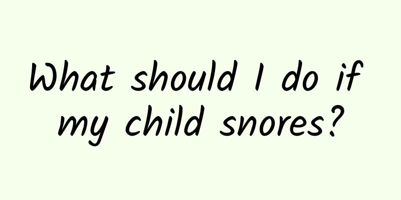 What should I do if my child snores?