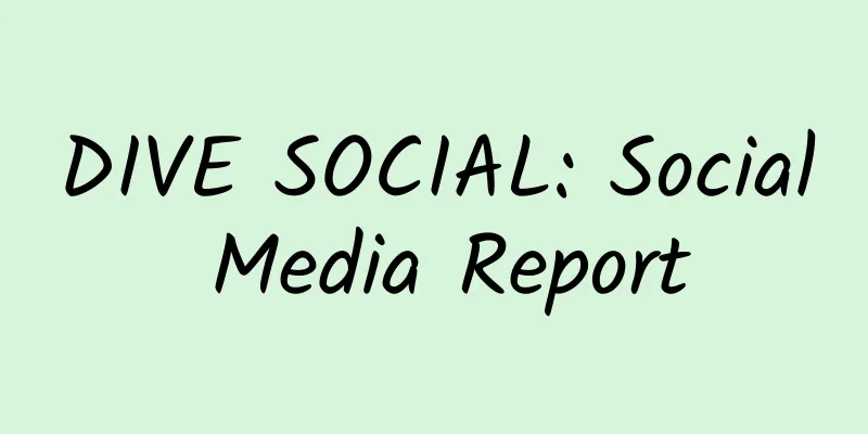 DIVE SOCIAL: Social Media Report