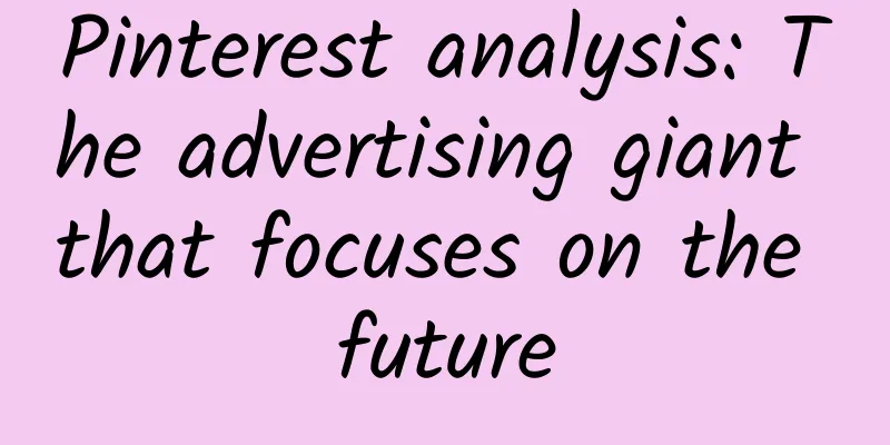 Pinterest analysis: The advertising giant that focuses on the future