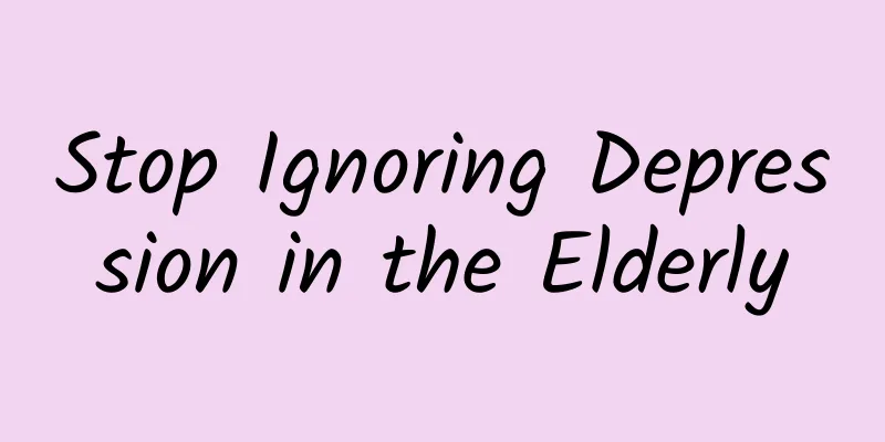 Stop Ignoring Depression in the Elderly