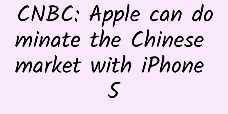 CNBC: Apple can dominate the Chinese market with iPhone 5
