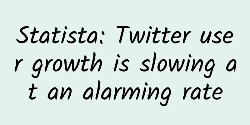 Statista: Twitter user growth is slowing at an alarming rate