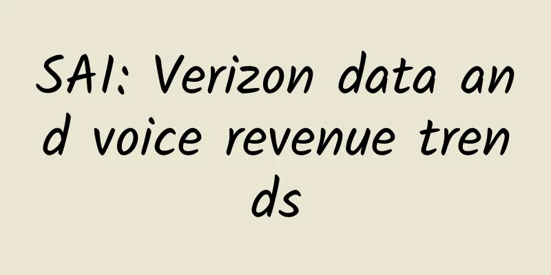 SAI: Verizon data and voice revenue trends