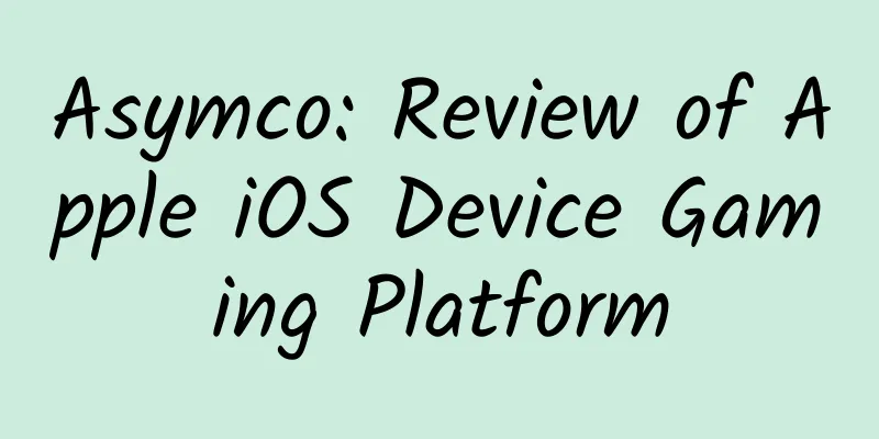 Asymco: Review of Apple iOS Device Gaming Platform