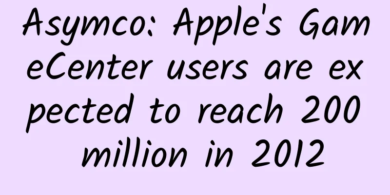 Asymco: Apple's GameCenter users are expected to reach 200 million in 2012