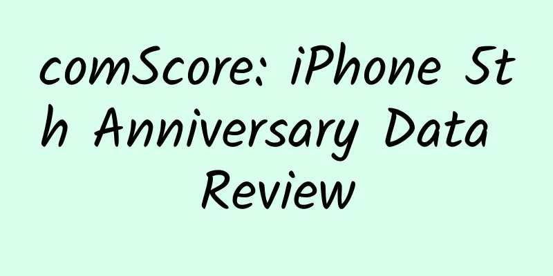 comScore: iPhone 5th Anniversary Data Review