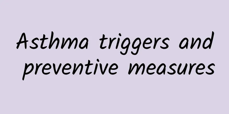 Asthma triggers and preventive measures