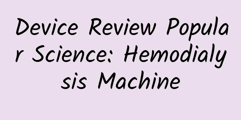 Device Review Popular Science: Hemodialysis Machine