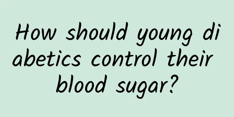 How should young diabetics control their blood sugar?