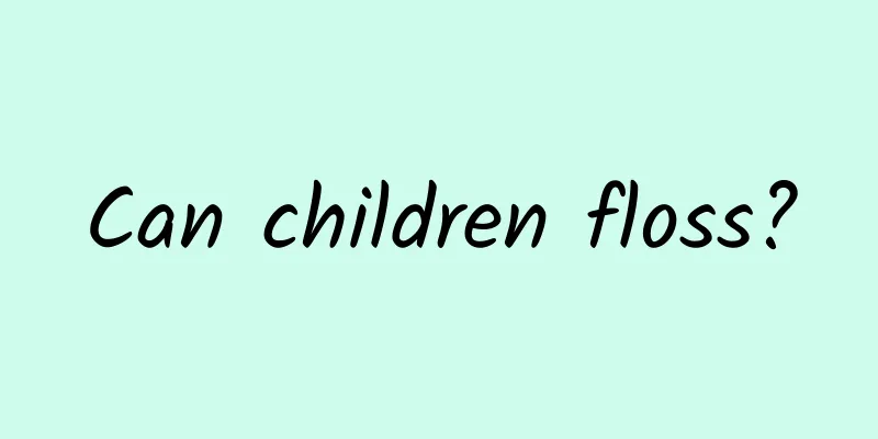 Can children floss?