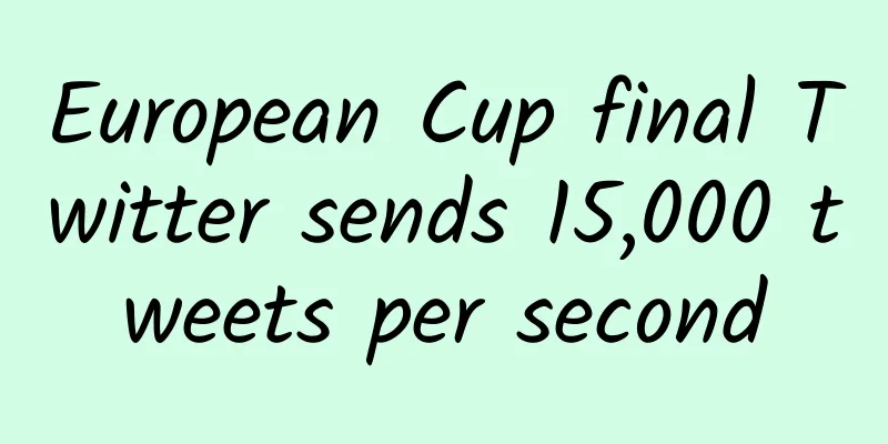 European Cup final Twitter sends 15,000 tweets per second