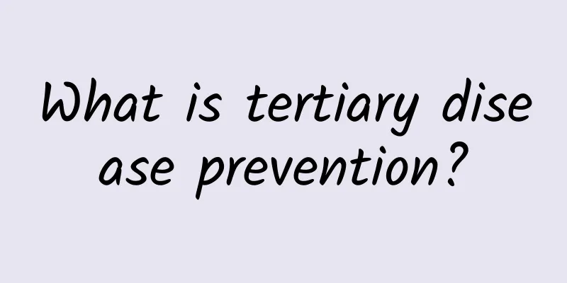What is tertiary disease prevention?