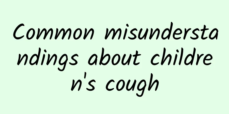 Common misunderstandings about children's cough