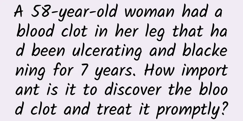 A 58-year-old woman had a blood clot in her leg that had been ulcerating and blackening for 7 years. How important is it to discover the blood clot and treat it promptly?
