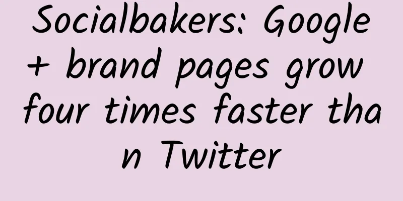 Socialbakers: Google+ brand pages grow four times faster than Twitter