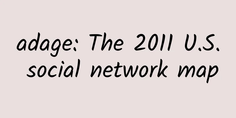 adage: The 2011 U.S. social network map
