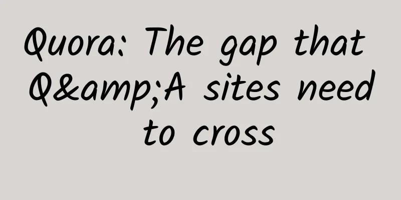 Quora: The gap that Q&A sites need to cross