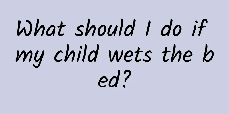 What should I do if my child wets the bed?