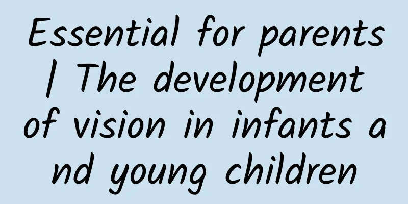 Essential for parents | The development of vision in infants and young children
