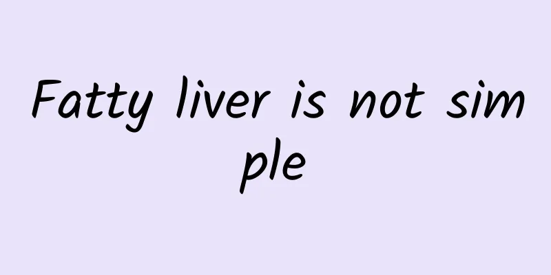 Fatty liver is not simple