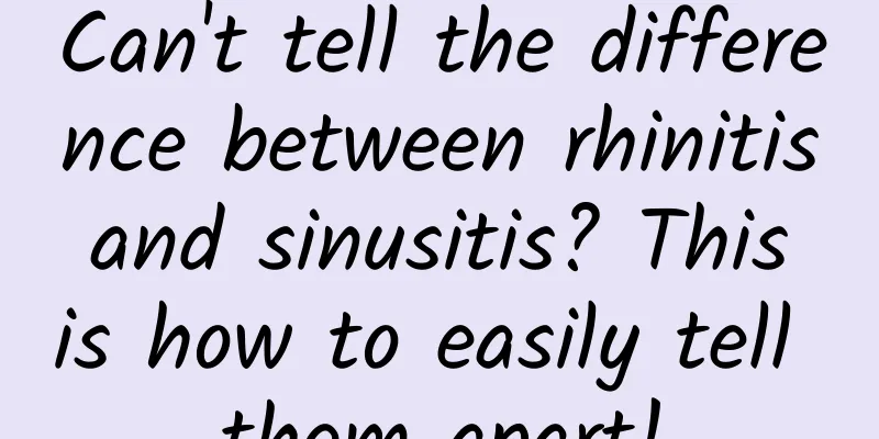 Can't tell the difference between rhinitis and sinusitis? This is how to easily tell them apart!