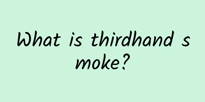 What is thirdhand smoke?