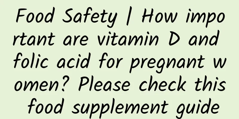 Food Safety | How important are vitamin D and folic acid for pregnant women? Please check this food supplement guide