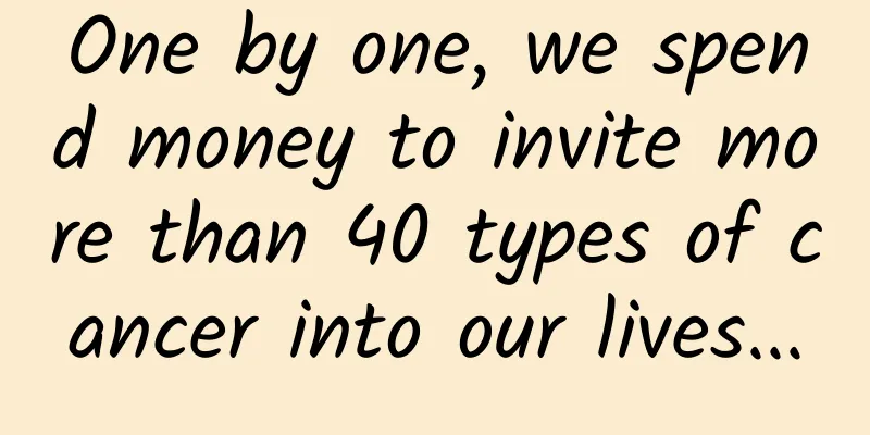 One by one, we spend money to invite more than 40 types of cancer into our lives...