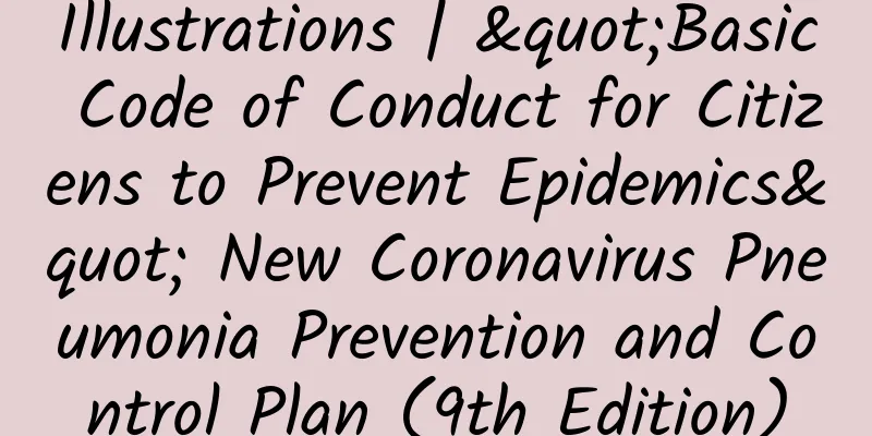Illustrations | "Basic Code of Conduct for Citizens to Prevent Epidemics" New Coronavirus Pneumonia Prevention and Control Plan (9th Edition)