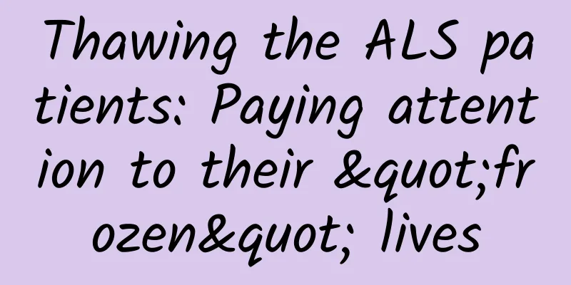 Thawing the ALS patients: Paying attention to their "frozen" lives