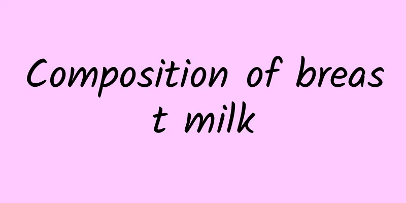 Composition of breast milk