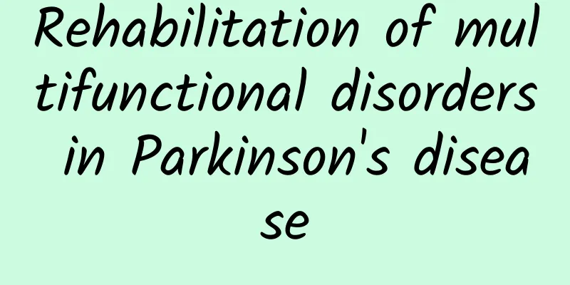 Rehabilitation of multifunctional disorders in Parkinson's disease