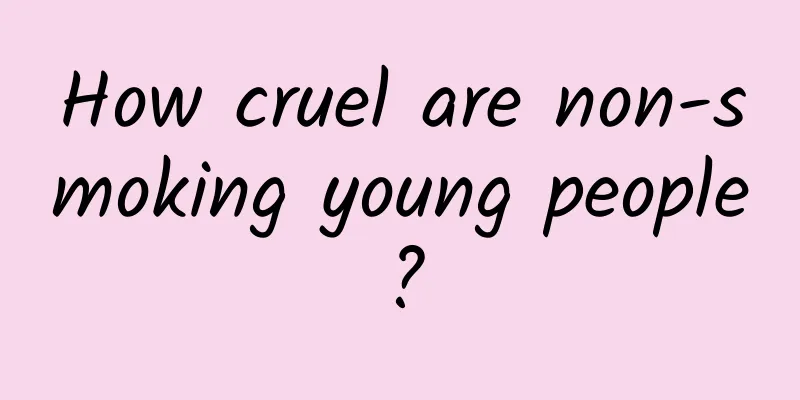 How cruel are non-smoking young people?