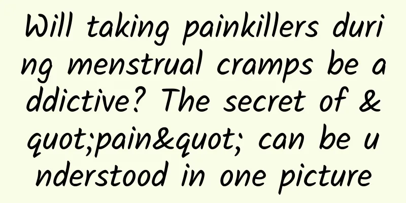 Will taking painkillers during menstrual cramps be addictive? The secret of "pain" can be understood in one picture