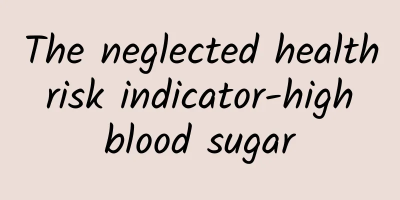 The neglected health risk indicator-high blood sugar