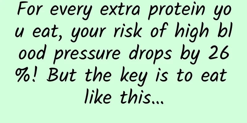 For every extra protein you eat, your risk of high blood pressure drops by 26%! But the key is to eat like this…