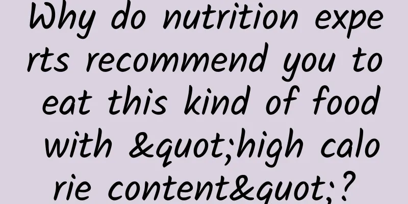 Why do nutrition experts recommend you to eat this kind of food with "high calorie content"?