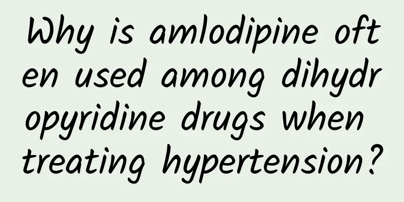 Why is amlodipine often used among dihydropyridine drugs when treating hypertension?