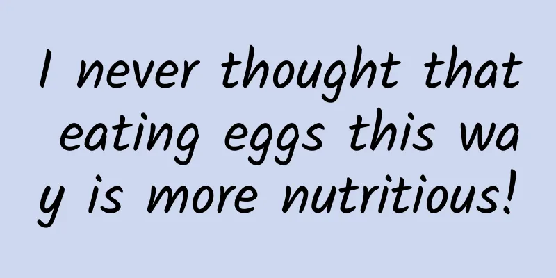I never thought that eating eggs this way is more nutritious!