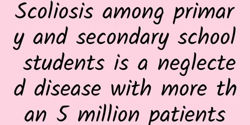 Scoliosis among primary and secondary school students is a neglected disease with more than 5 million patients