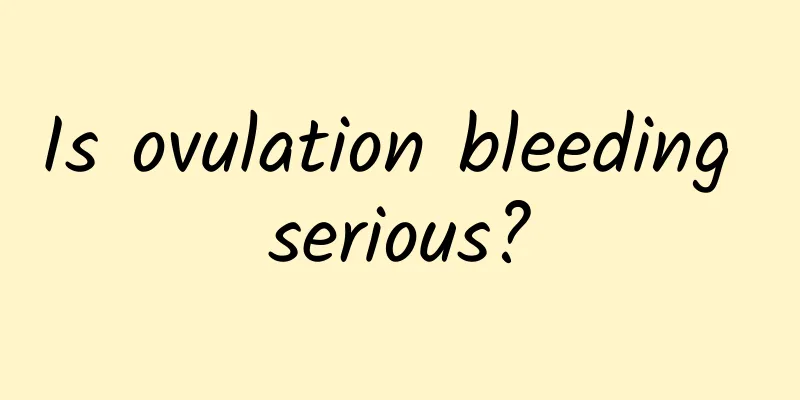 Is ovulation bleeding serious?