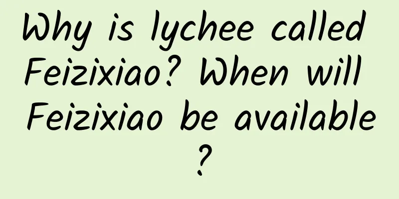 Why is lychee called Feizixiao? When will Feizixiao be available?