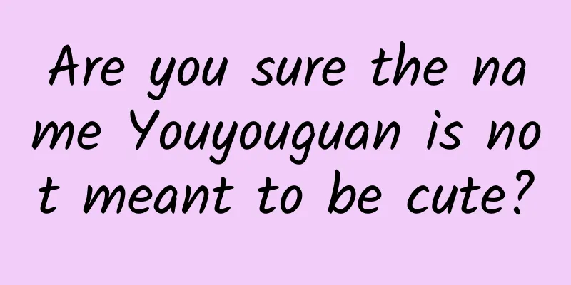 Are you sure the name Youyouguan is not meant to be cute?