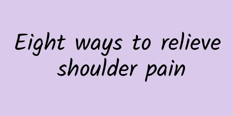 Eight ways to relieve shoulder pain
