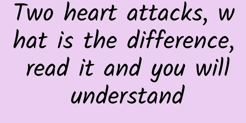 Two heart attacks, what is the difference, read it and you will understand