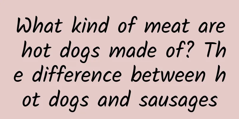 What kind of meat are hot dogs made of? The difference between hot dogs and sausages