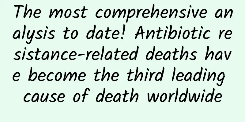 The most comprehensive analysis to date! Antibiotic resistance-related deaths have become the third leading cause of death worldwide