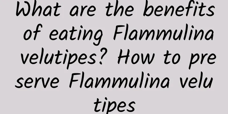 What are the benefits of eating Flammulina velutipes? How to preserve Flammulina velutipes