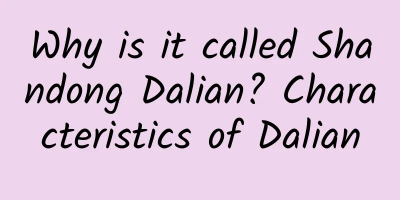 Why is it called Shandong Dalian? Characteristics of Dalian