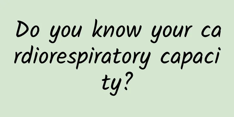 Do you know your cardiorespiratory capacity?